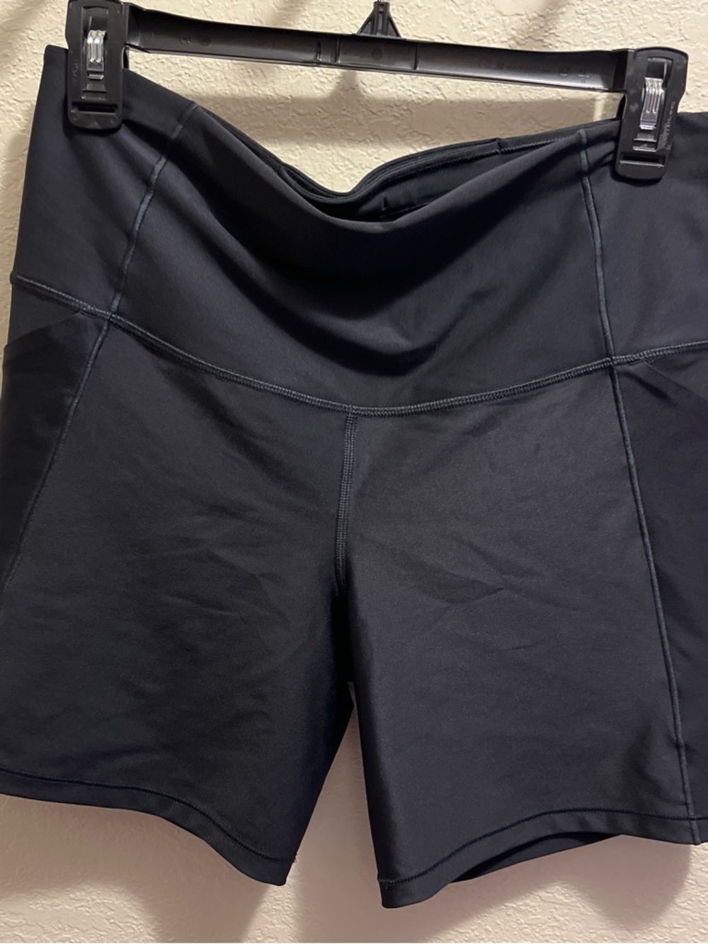 all in motion Black High-Rise Athletic Shorts